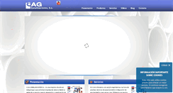 Desktop Screenshot of cagcanalizaciones.com